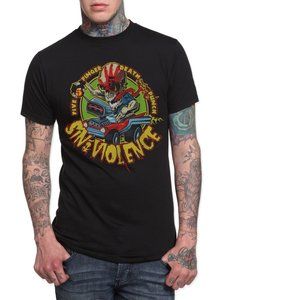 Five Finger Death Punch Hot Rod 5FDP thrash metal rock Official T-Shirt M NWT